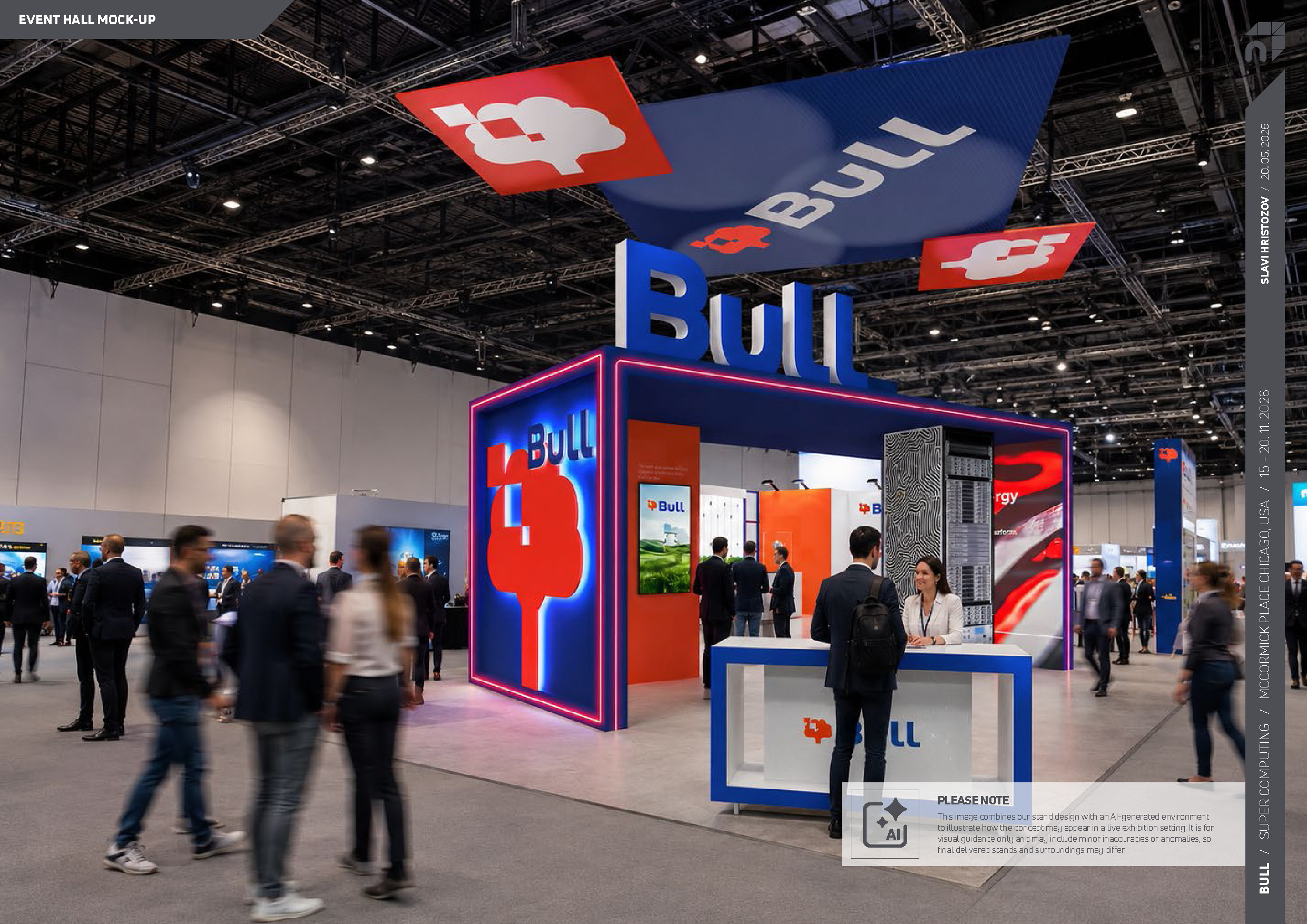 Bull, Super Computing, McCormick Place Att 1&2