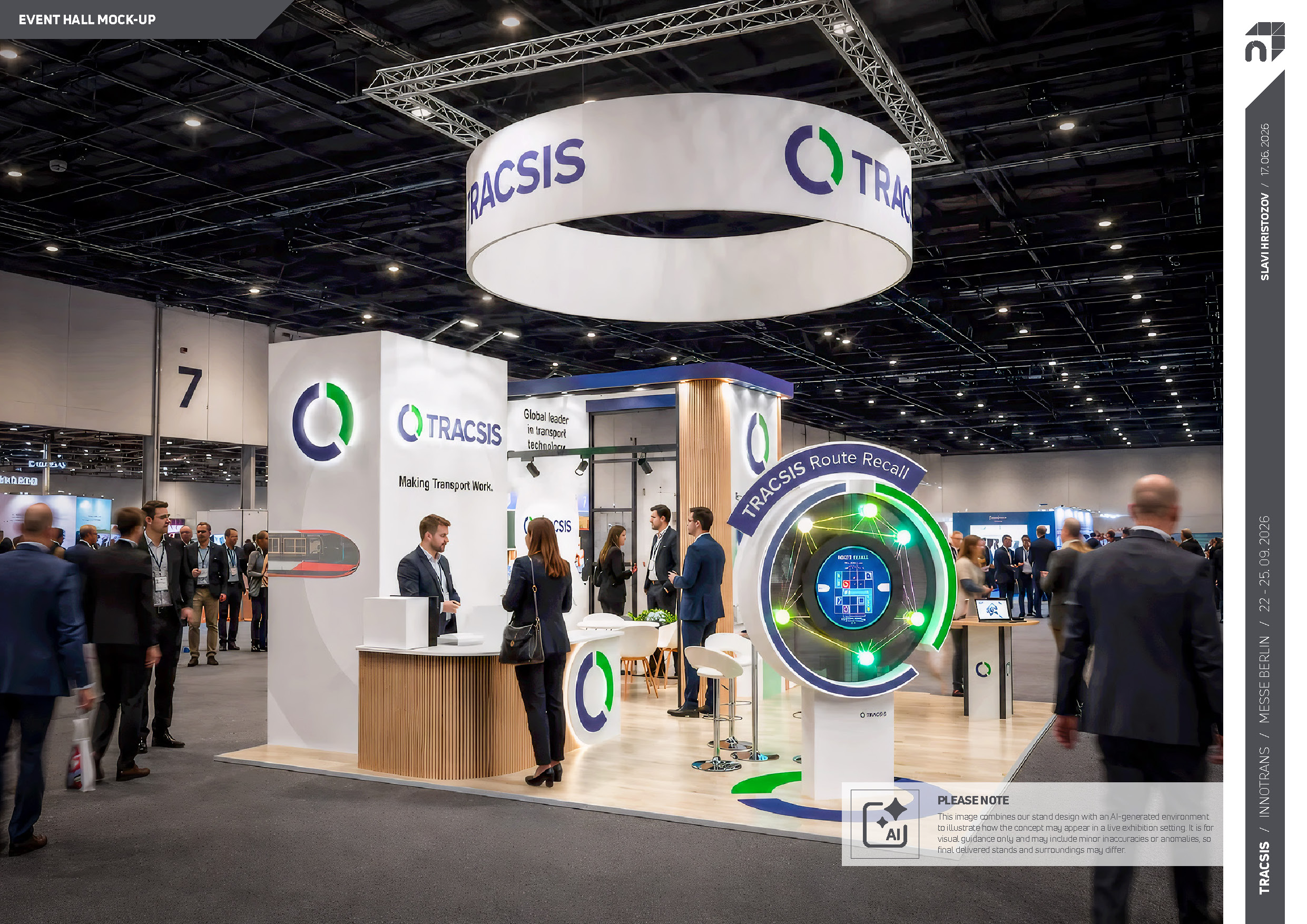 Tracsis InnoTrans, Messe Berlin, Att 1&2